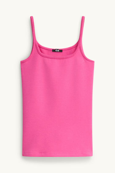 Dames - Top - fuchsiarood