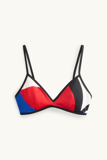 Women - Bikini top - padded - red