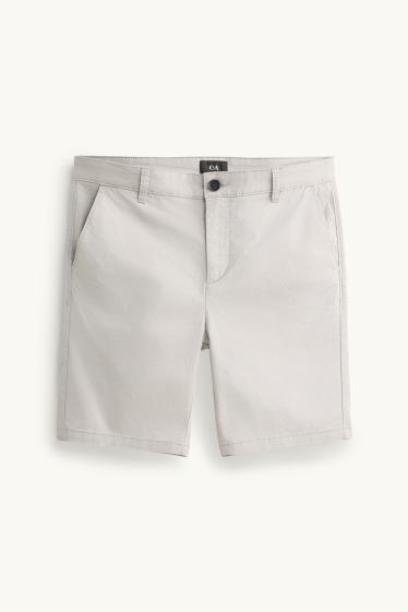 Heren - Short - lichtgrijs