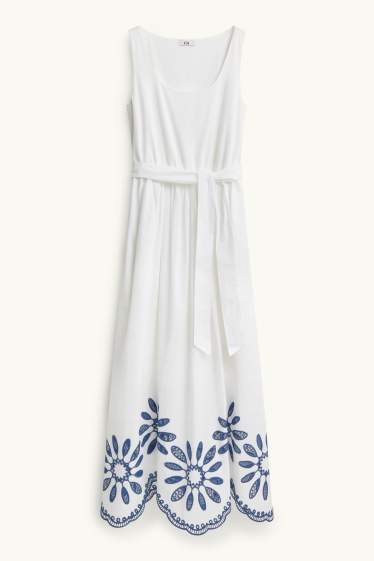 Dámské - Šaty fit & flare - bílá