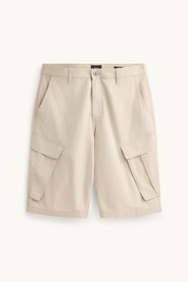 Home - Bermudes cargo texanes - beix