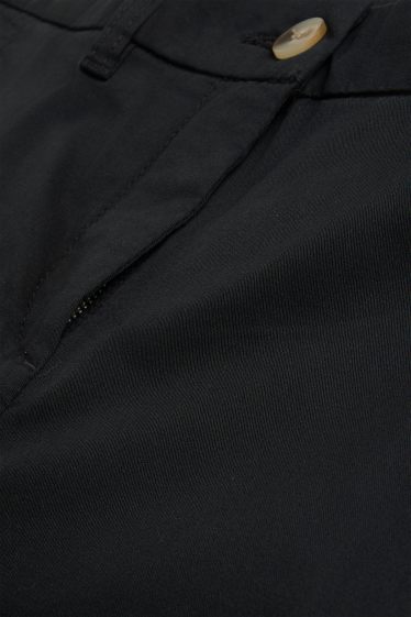Dames - Bermuda - mid waist - zwart