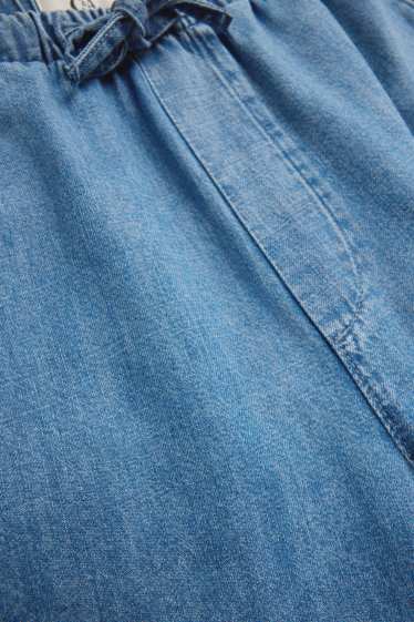 Herren - Jeans-Shorts - jeansblau