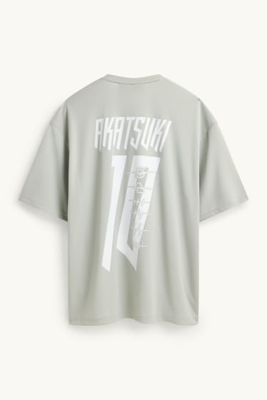 Home - Samarreta de màniga curta - oversized - Naruto - verd clar