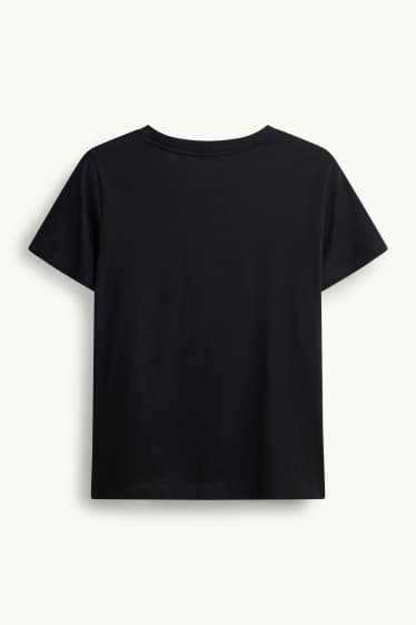 Femmes - T-shirt - regular fit - noir