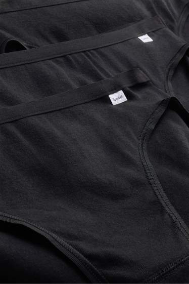 Damen - Multipack 3er - Slip - schwarz