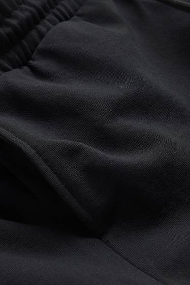 Femmes - Short en molleton - noir