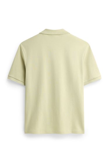 Pánské - Polokošile - relaxed fit - světle zelená