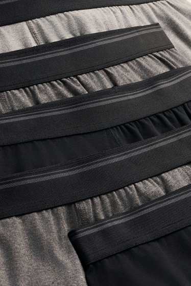 Herren - Multipack 5er - Trunks - hellgrau