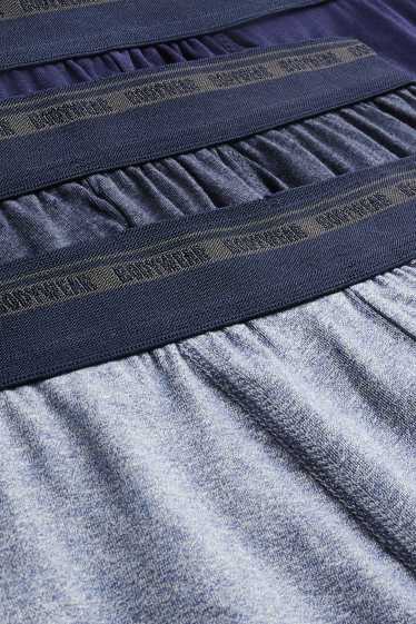 Herren - Multipack 3er - Trunks - dunkelblau