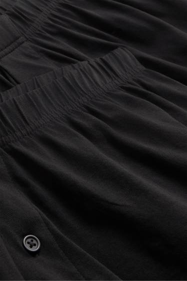 Pánské - Multipack 2 ks - boxerky - žerzej - černá