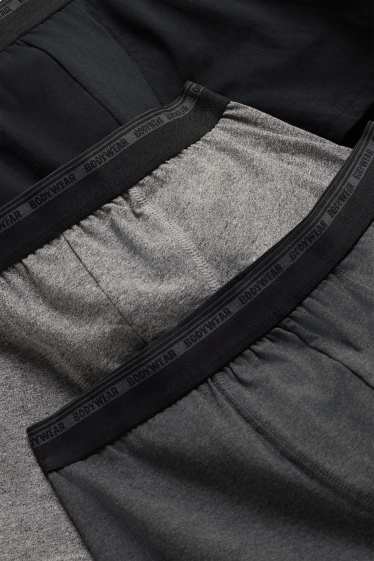 Herren - Multipack 3er - Trunks - grau