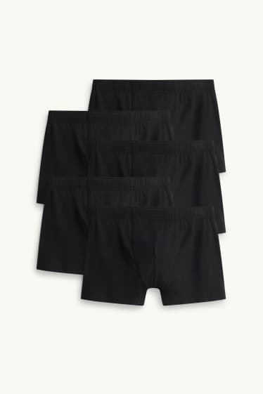 Herren - Multipack 5er - Trunks - schwarz