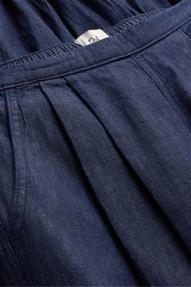 Dona - Balloon Jeans - low waist - blau fosc