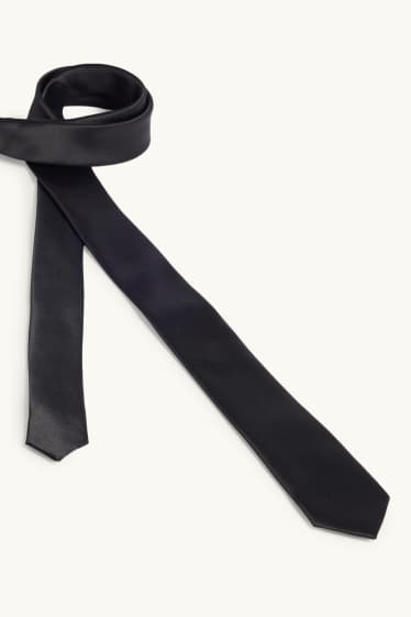 Herren - Krawatte - schwarz