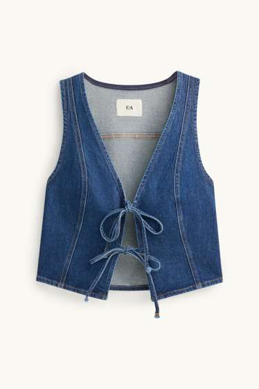 Damen - Jeans-Top - dunkelblau