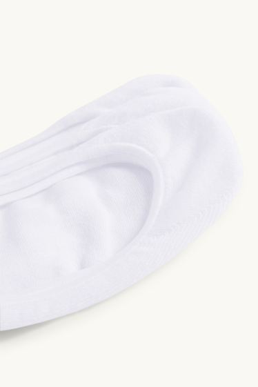 Damen - Multipack 3er - Füßlinge - weiß