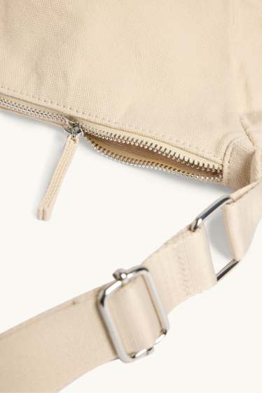 Dámské - Taška přes rameno - hnědá/béžová