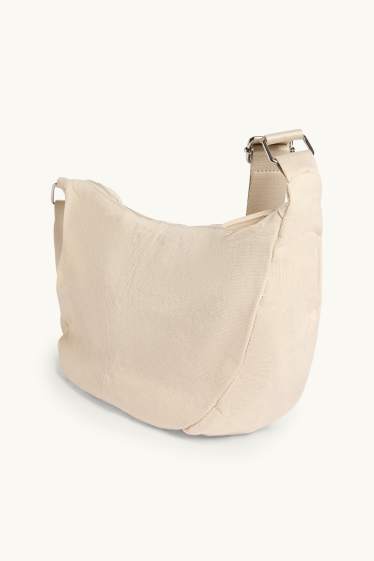 Dámské - Taška přes rameno - hnědá/béžová