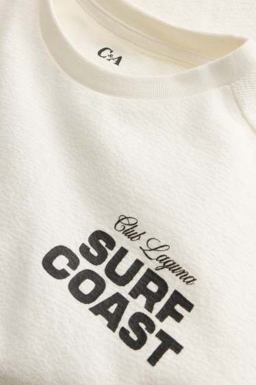 Kinderen: jongens - T-shirt - wit