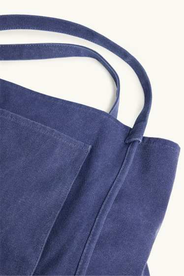 Femmes - Grand cabas - jean bleu foncé