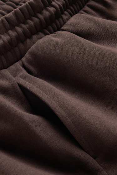 Femmes - Short en molleton - marron foncé