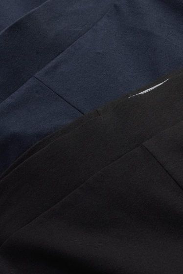 Dona - Paquet de 2 - straight leggings - negre