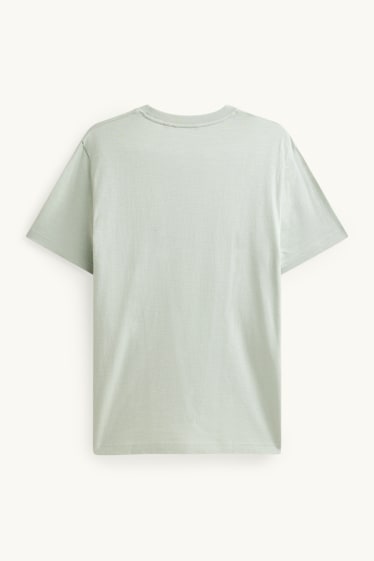 Herren - T-Shirt - Regular Fit - hellgrün