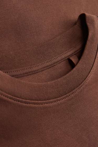 Damen - T-Shirt - Regular Fit - braun