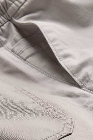Hommes - Chino - slim fit - gris clair