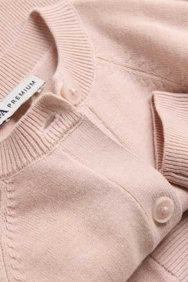 Kinder Mädchen - Strickjacke - rosa