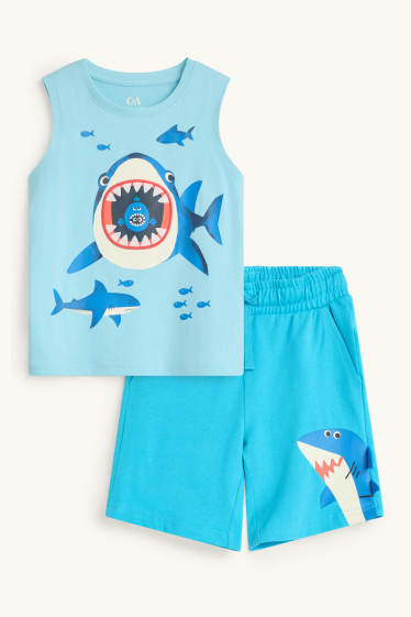 Kinderen: jongens - Outfit - blauw