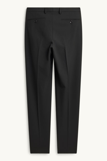 Herren - Baukasten-Hose - Slim Fit - Flex - schwarz