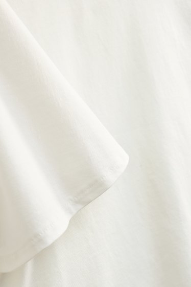 Femmes - T-shirt - regular fit - blanc
