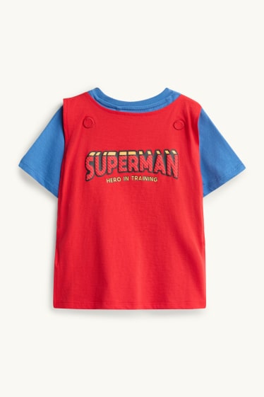 Kinderen: jongens - Superman - T-shirt - blauw
