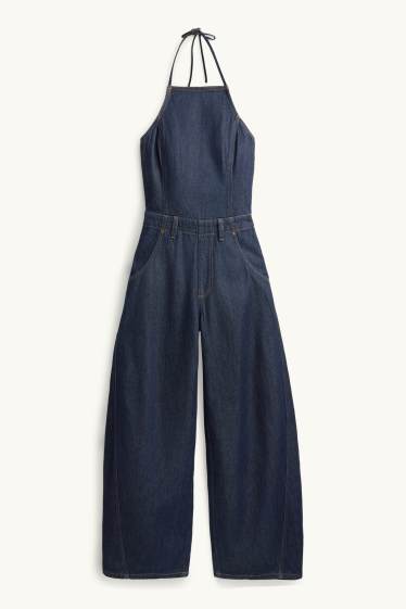 Femei - Salopetă din denim - denim-albastru închis