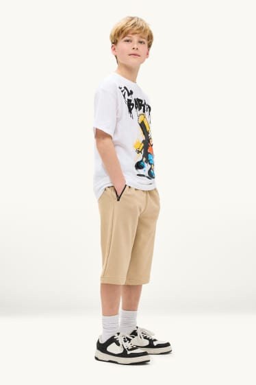 Nen - Paquet de 3 - pantalons curts de xandall - beix