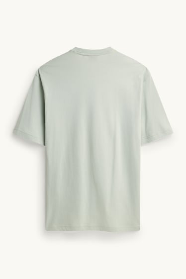 Herren - T-Shirt - Relaxed Fit - hellgrün