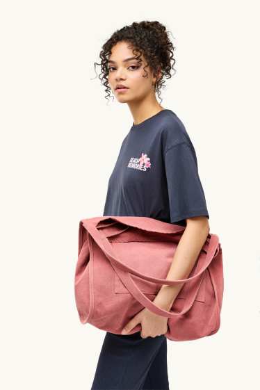 Damen - Großer Shopper - rot