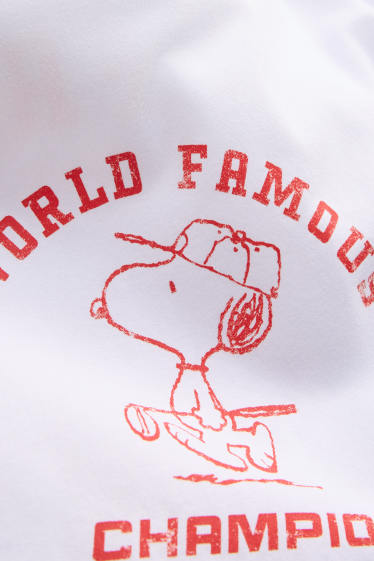 Hommes - T-shirt - relaxed fit - Peanuts - blanc