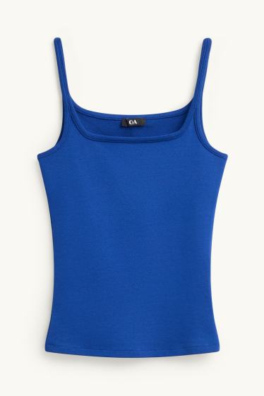 Dames - Top - blauw