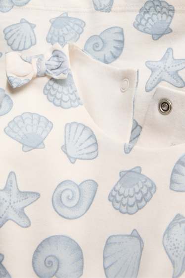 Bebeluși - fete - Rochie bebeluși - alb-crem