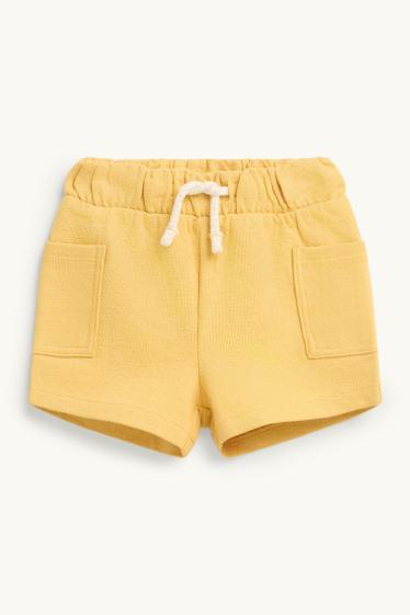 Baby Buben - Tiger - Baby-Outfit - 2 teilig - weiß / gelb