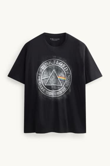 Herren - T-Shirt - Relaxed Fit - Pink Floyd - schwarz