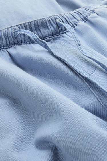 Femmes - Wide leg jean - high waist - jean bleu clair