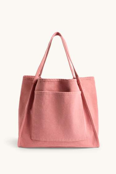 Damen - Großer Shopper - rot