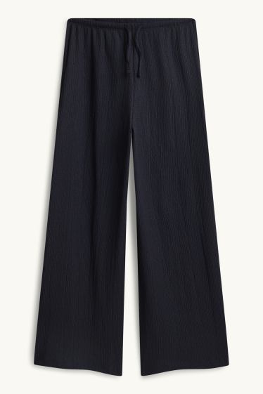 Children Girls - Cloth trousers - dark blue