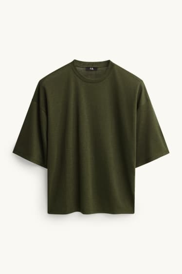 Donna - T-shirt - relaxed fit - kaki