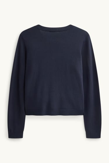 Women - Cardigan - dark blue