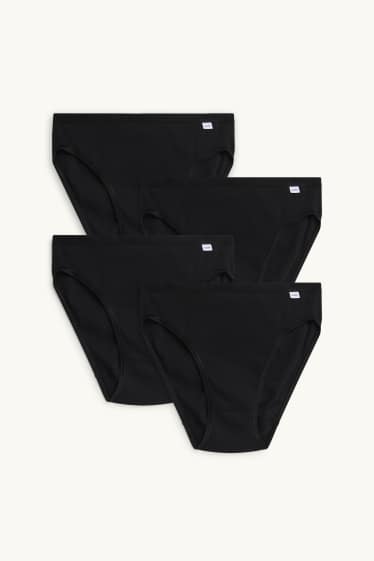 Damen - Multipack 3er - Slip - schwarz